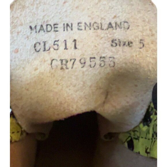 Dr. Martens Vintage Yellow London Scenes Icon‎ Boots Size 5UK RARE - Picture 8 of 9